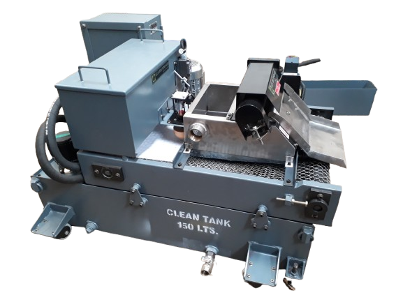 Paper Band Filter with Mist Extractor System for Coolant Filtration