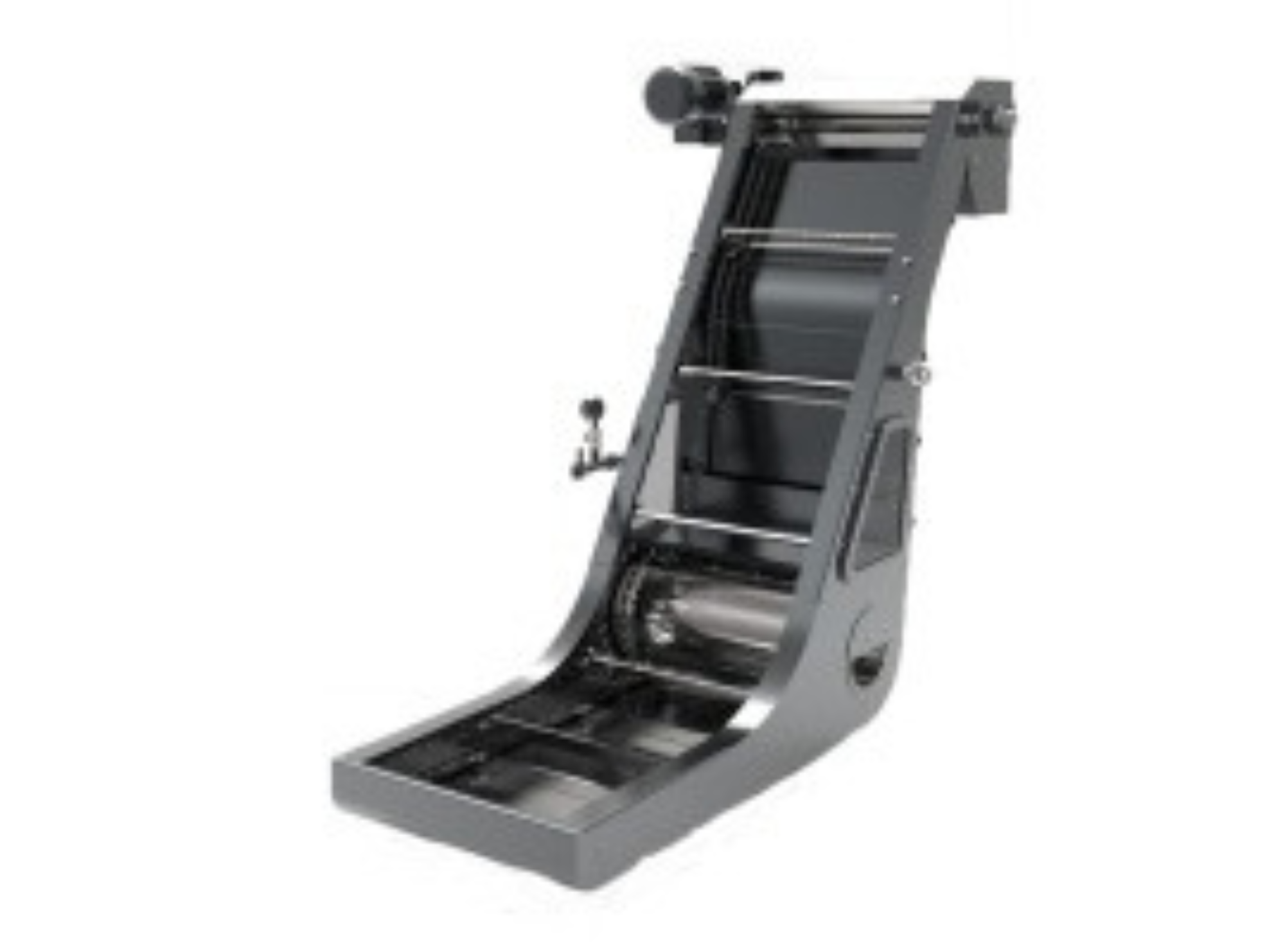 Back-Washable Filter Drum Conveyor with Back-Washable Filter Drum
